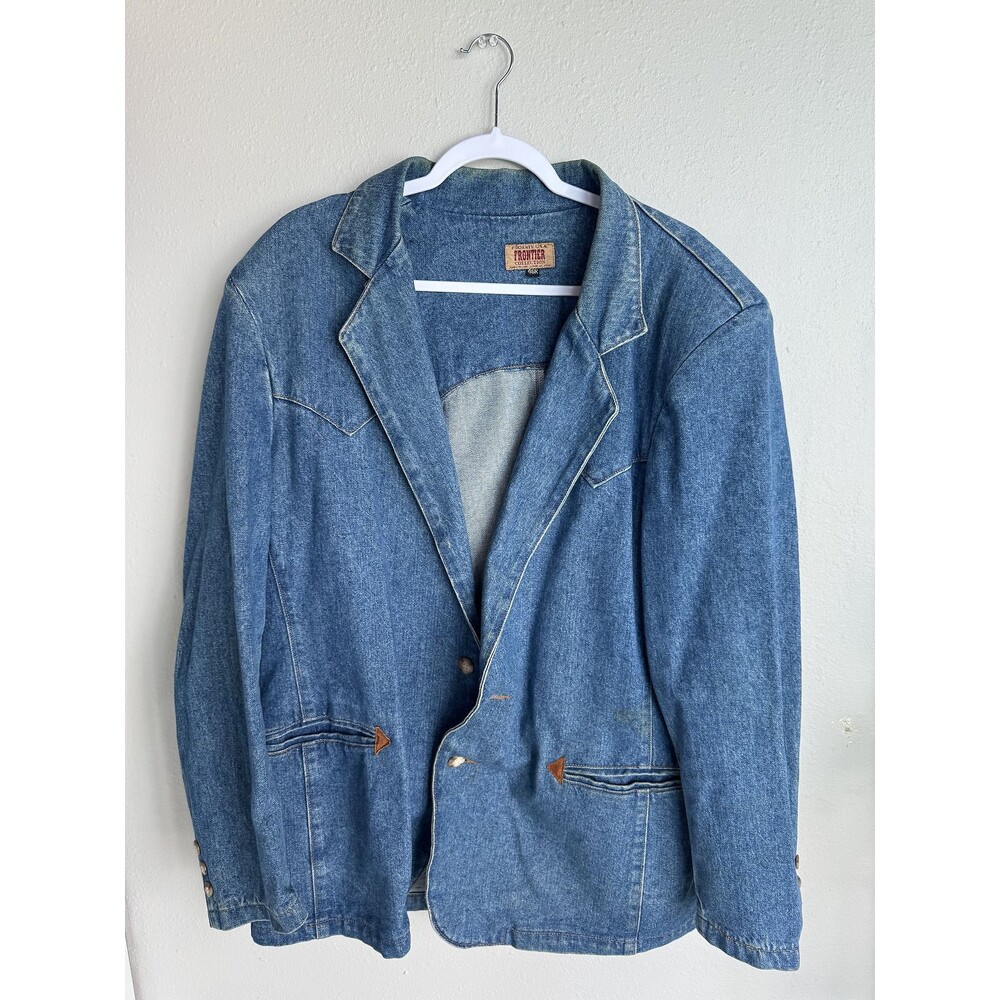 Vintage Frontier Collection Men's Denim Coat